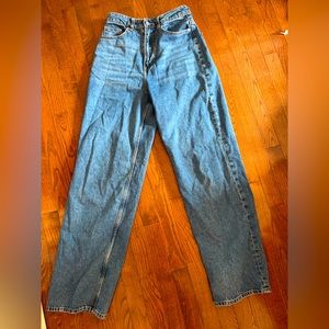 Dark Wash Wide leg H&M Jeans Size 4